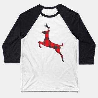 Christmas Reindeer Baseball T-Shirt